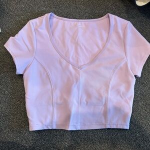Aerie Lavender Crop Top
